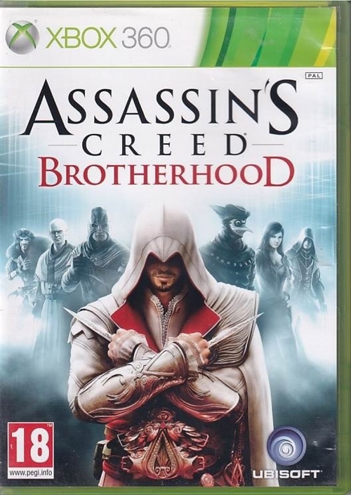 Assassins Creed Brotherhood - XBOX 360 (B Grade) (Genbrug)